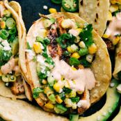 Mexican Corn Chicken Tacos
